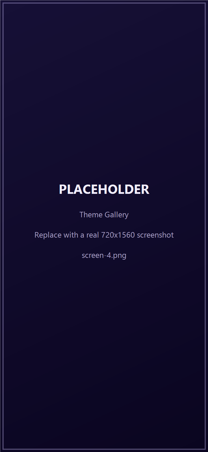 Theme gallery